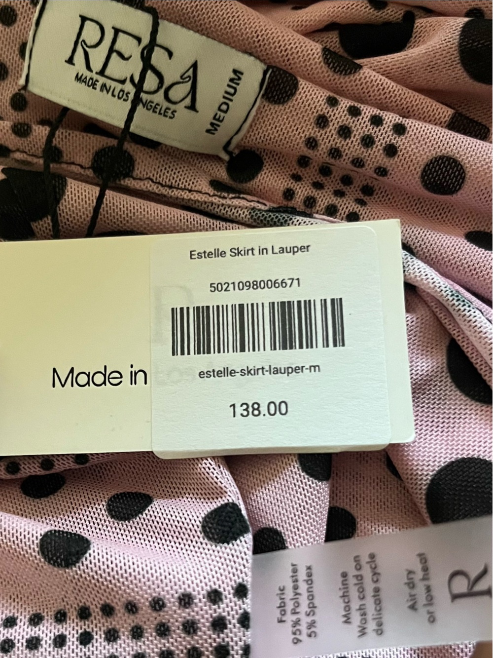 RESA ESTELLE SKIRT IN LAUPER - Picture 8 of 8